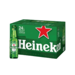 cerveza 24 botellines de heineken 330cc