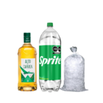 Alto del carmen + sprite 3L + Hielo 1k