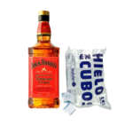 JACK DANIEL'S 1 LITRO FIRE + HIELO 1K