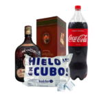 SANDY MAC 750cc + BEBIDA 2 LITROS + HIELO 1 KILO