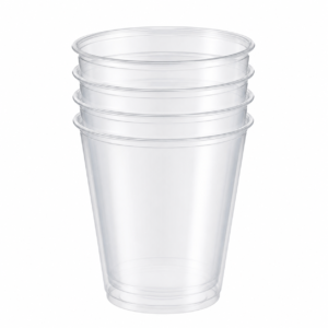 4 vasos plásticos