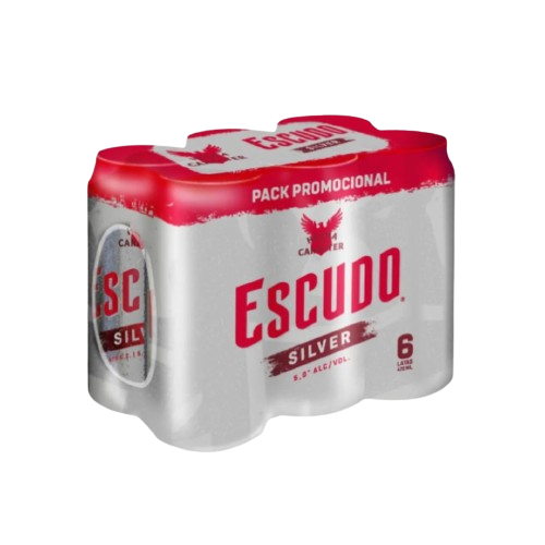 Sixpack Escudo Silver 470cc