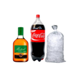 Promo Pisco Mistral Nobel Manzana 750 cc + Coca-Cola 3L + hielo 1 kg