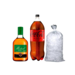 Promo Pisco Mistral Nobel Manzana 750 cc + Coca-Cola Zero 3L + hielo 1 kg
