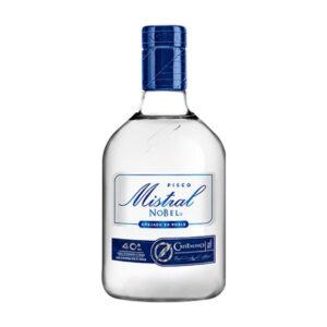 Pisco Mistral Nobel Cristalino 750 cc