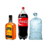 Promo Whisky Royal Circle 1L + Coca-Cola 3L + hielo 1 kg