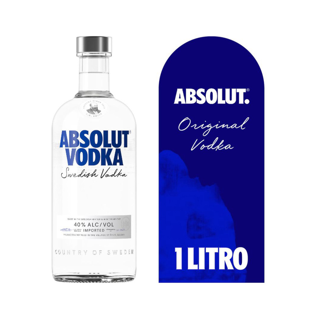 Vodka Absolut Blanco 1L
